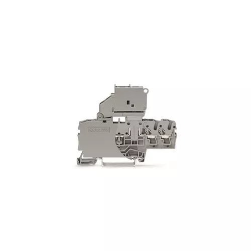 Wago 2002-1711 - 3-Conductor Fuse Terminal Block