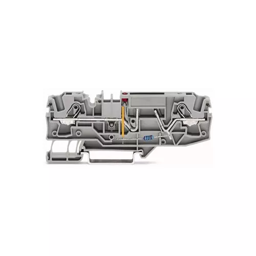 Wago 2006-1681/1000-413 - 2-Conductor Fuse Terminal Block