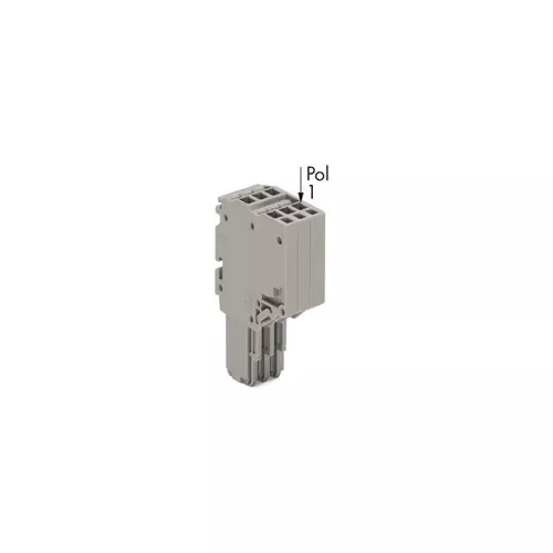 Wago 2020-206 - 2-Conductor Female Connector