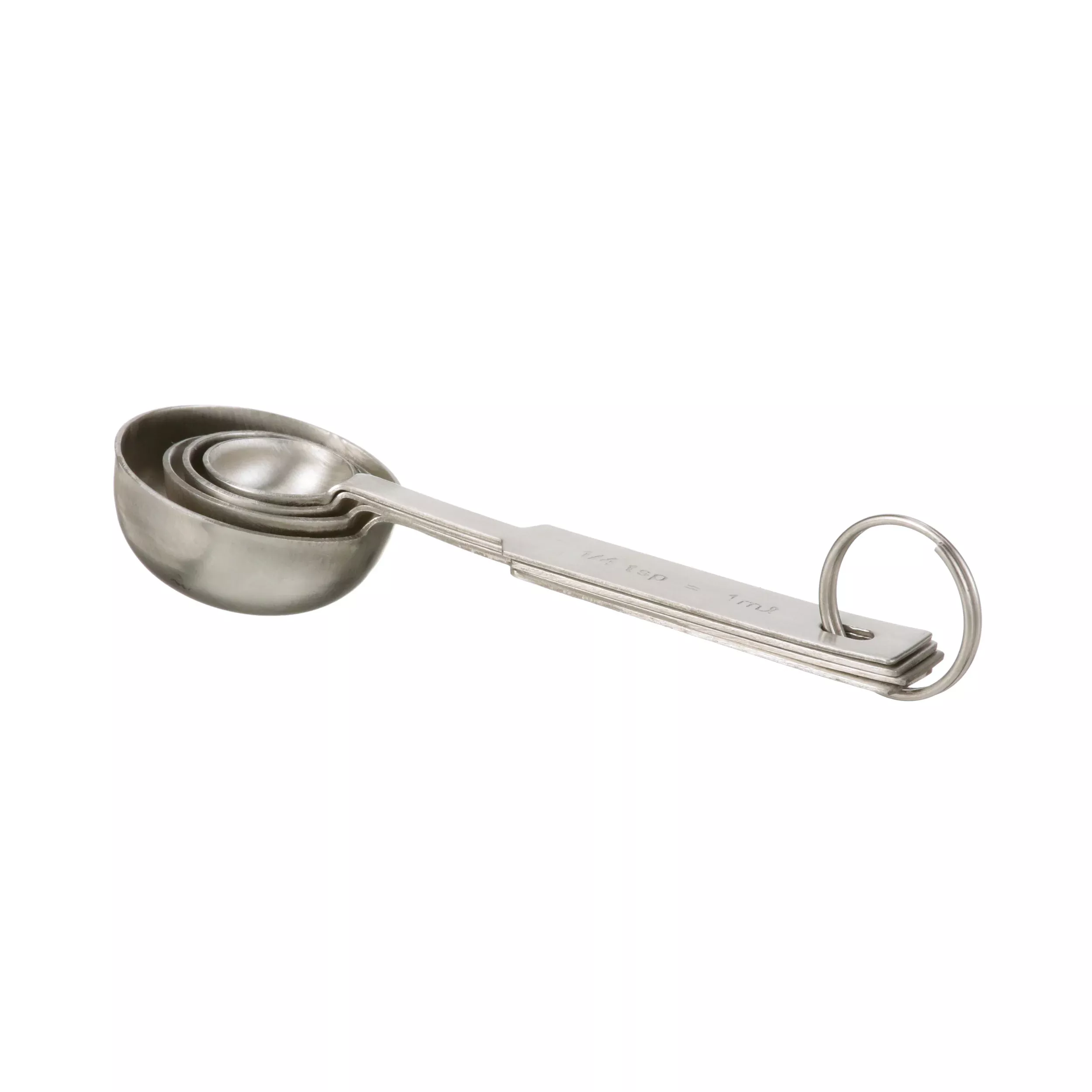 Winco Measuring Spoon Set Stainless Steel - MSPD-4X