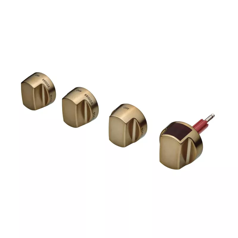 Wolf 9066961 30" Induction Range Brushed Brass Knob Kit