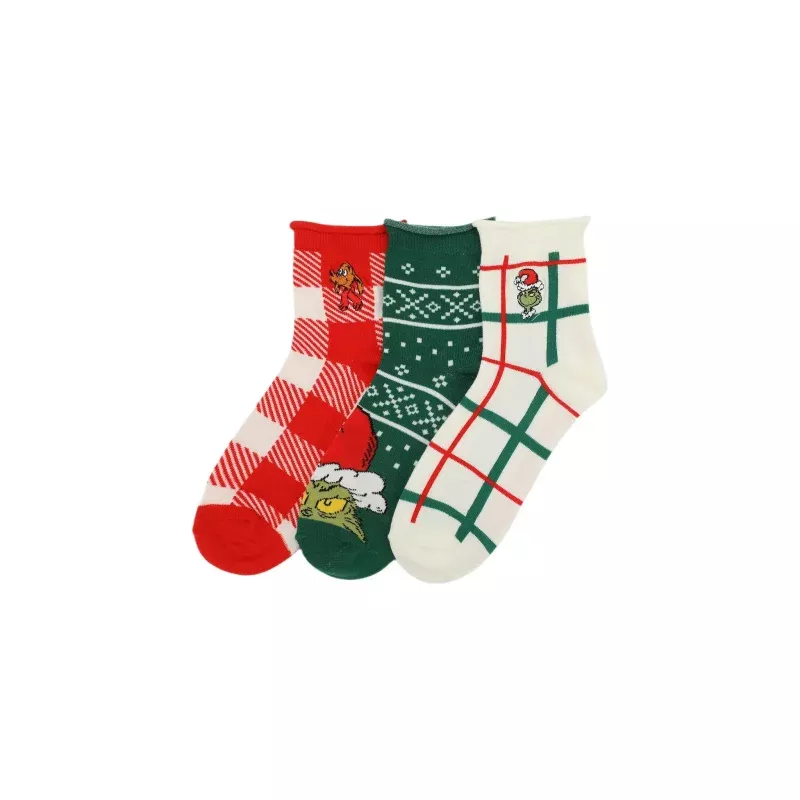 Women's 3-Pair Pack Casual Quarter Crew Socks