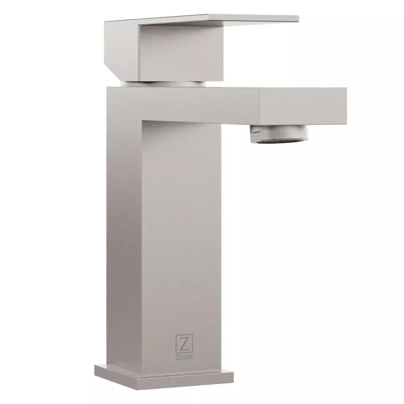ZLINE RBCN2BFBN Palisades Modern Single Handle Bath Faucet In Brushed Nickel